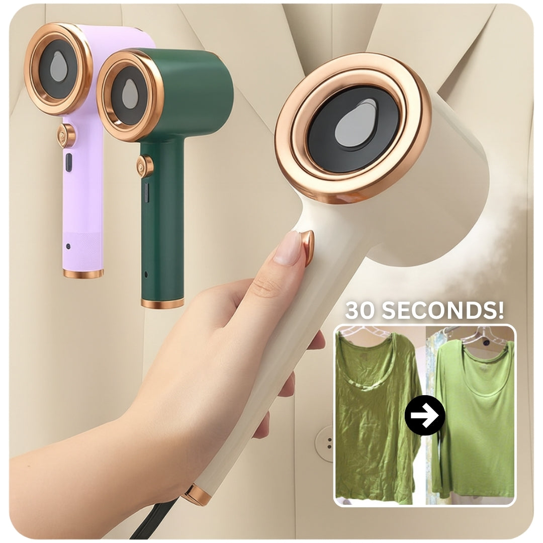 TurboSteam™ | Wrinkle-Free Clothes in a Flash!
