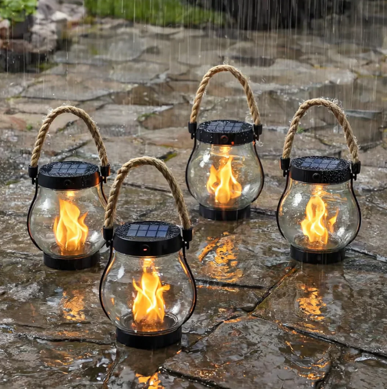 【LAST DAY SALE】SolarFlare™ Solar Lantern Outdoor Lamp