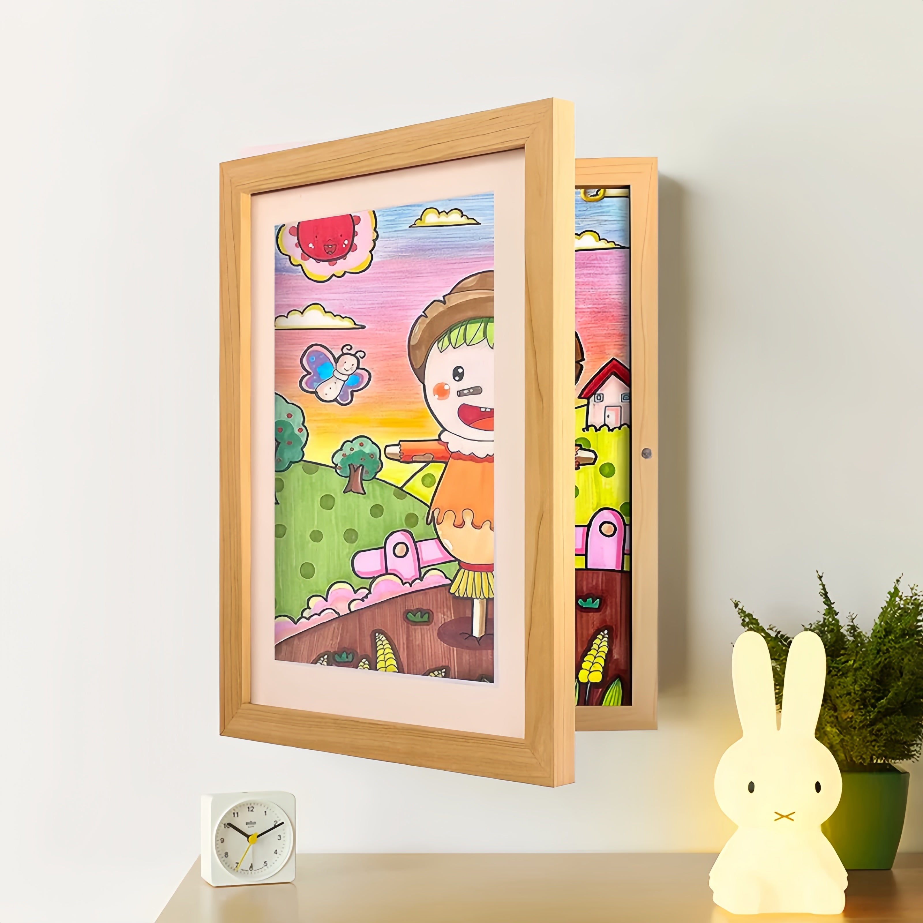 TimelessView - Kids Drawing Frame