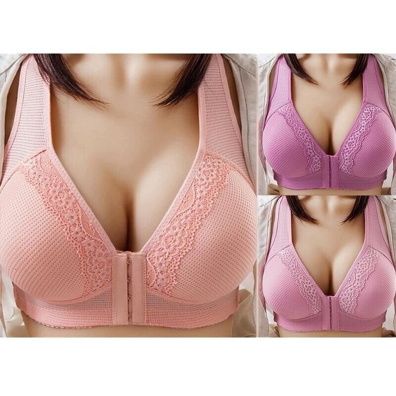 🔥Neuer Plus Size Sexy Push-Up-BH mit Frontverschluss🔥