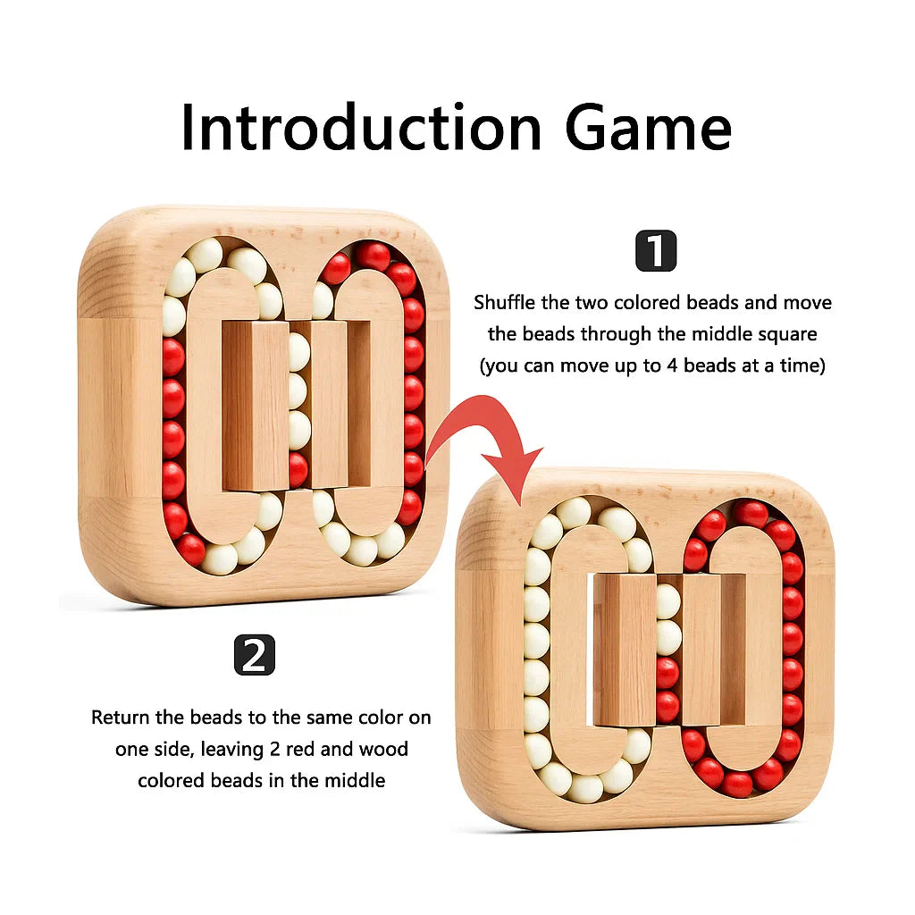 StressSpin™ / Wooden Stress Relief Puzzle