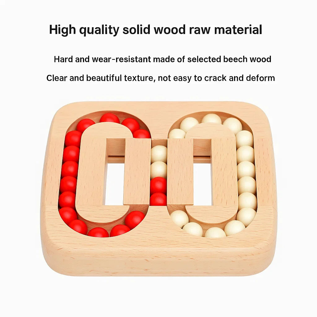 StressSpin™ / Wooden Stress Relief Puzzle