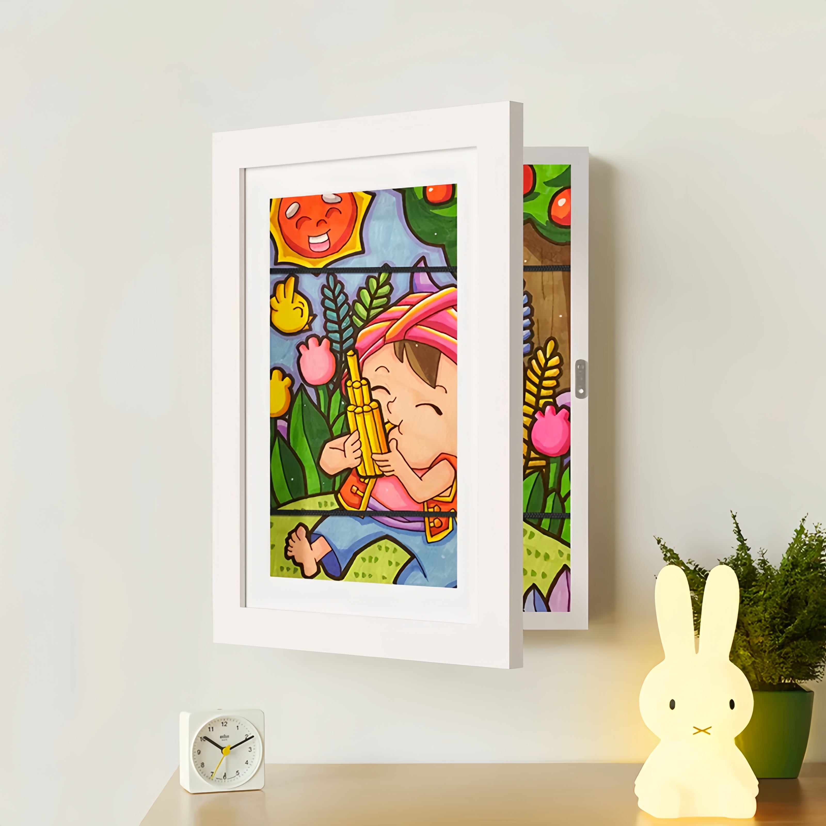 TimelessView - Kids Drawing Frame