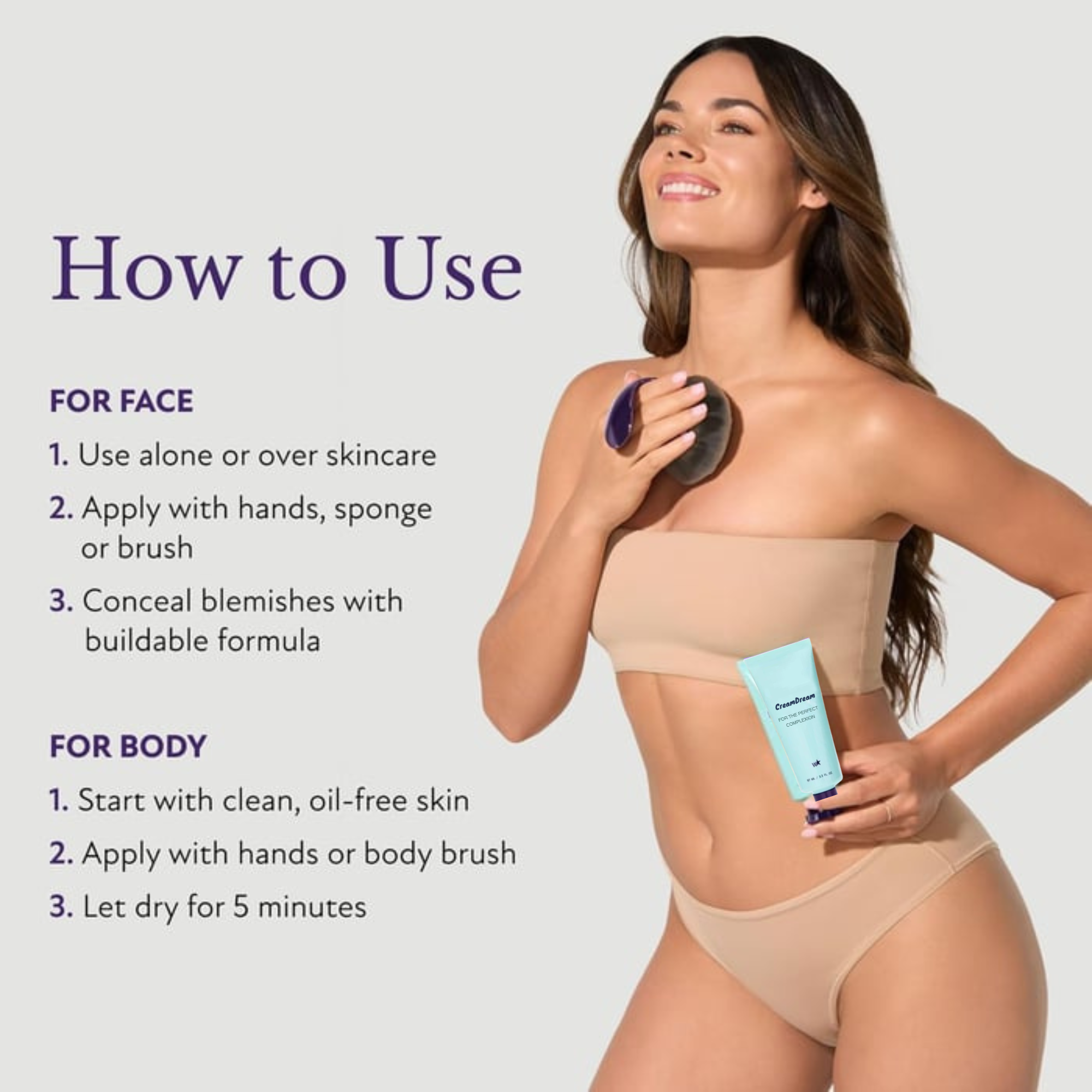 CreamDream™ / Hydrating Concealer with Natural Coverage Finish