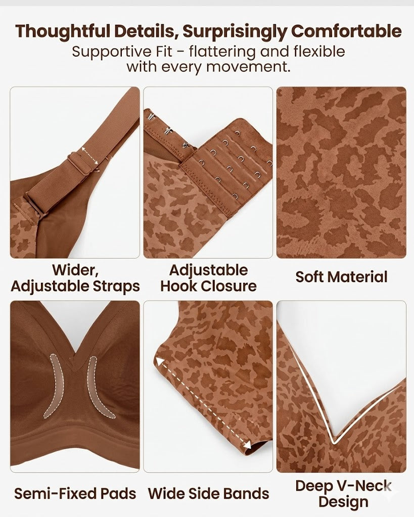 Breezelle | Wire-Free Comfort Bra for Natural Support