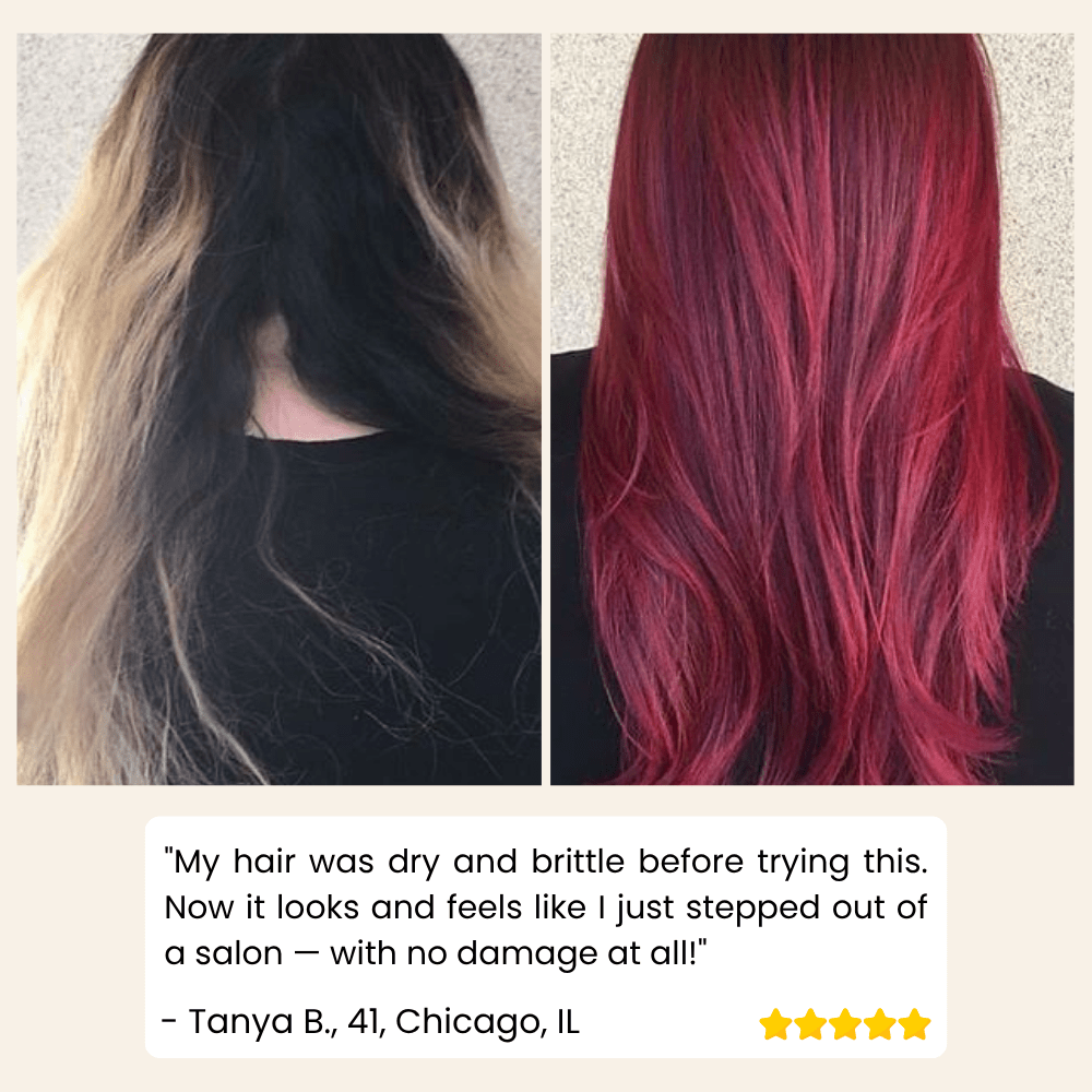 1+1 FREE | Luxeva™ Non - Bleaching Hair Nourishing Hair Coloring Dye - Lovitzo