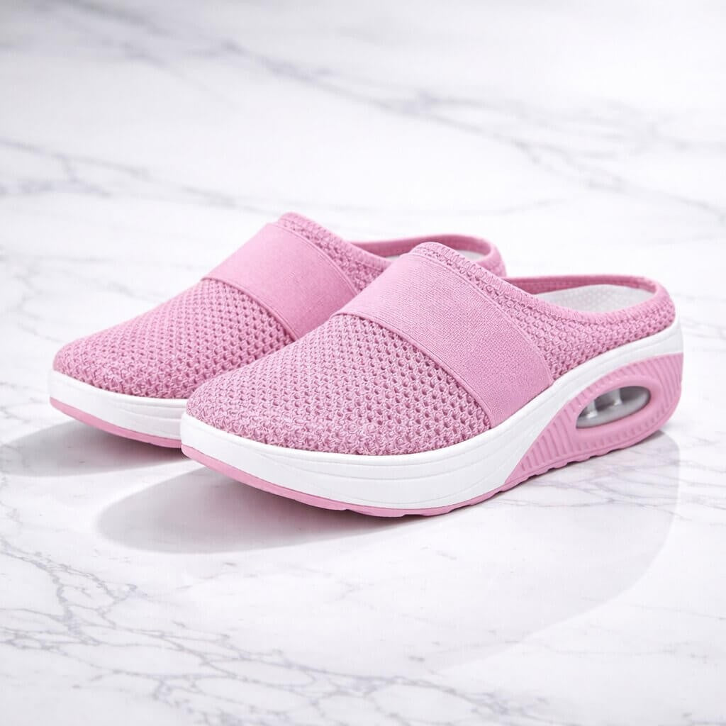 Orthopedic House Slippers | Easy Slip-On Design | Breathable Mesh | ComfyStep