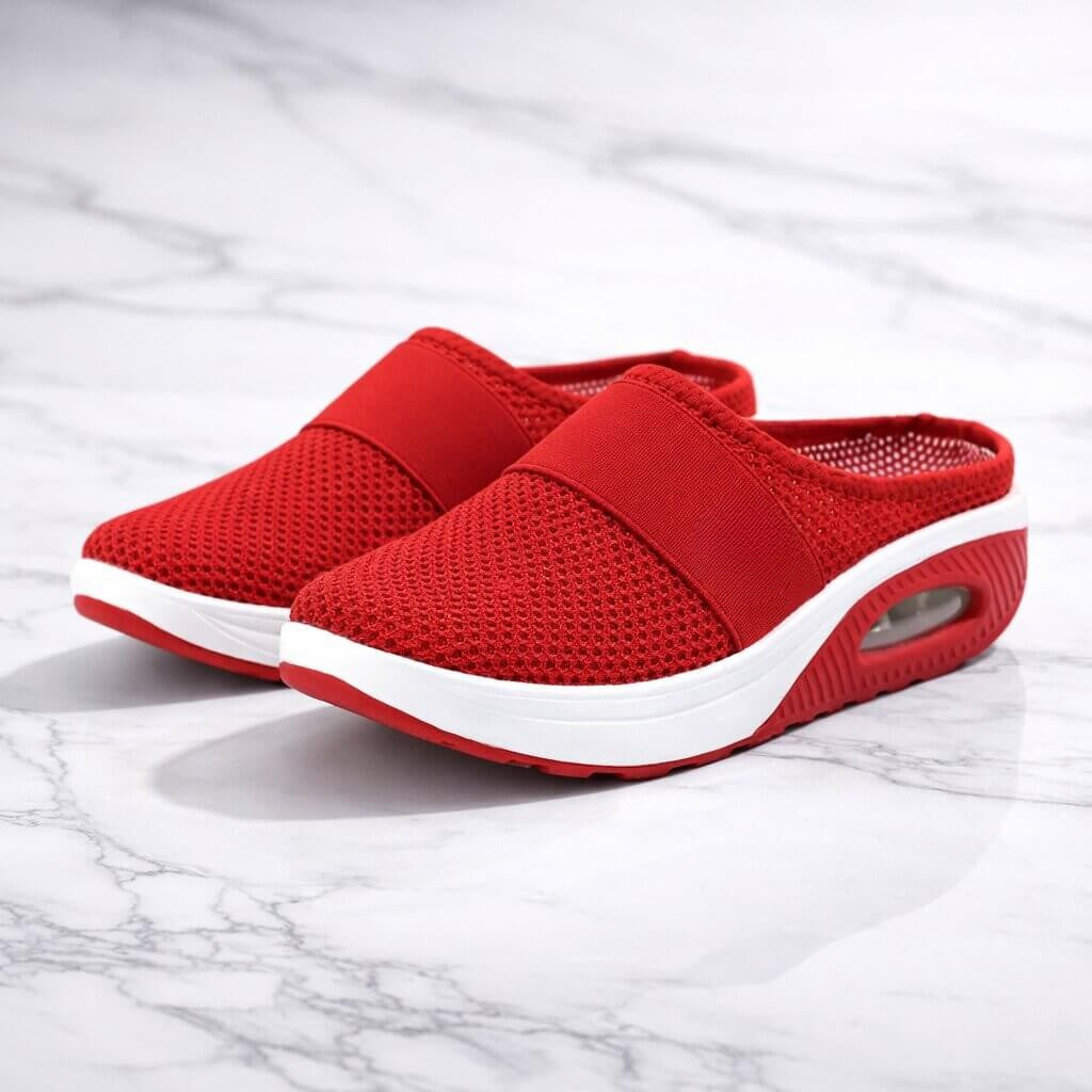 Orthopedic House Slippers | Easy Slip-On Design | Breathable Mesh | ComfyStep