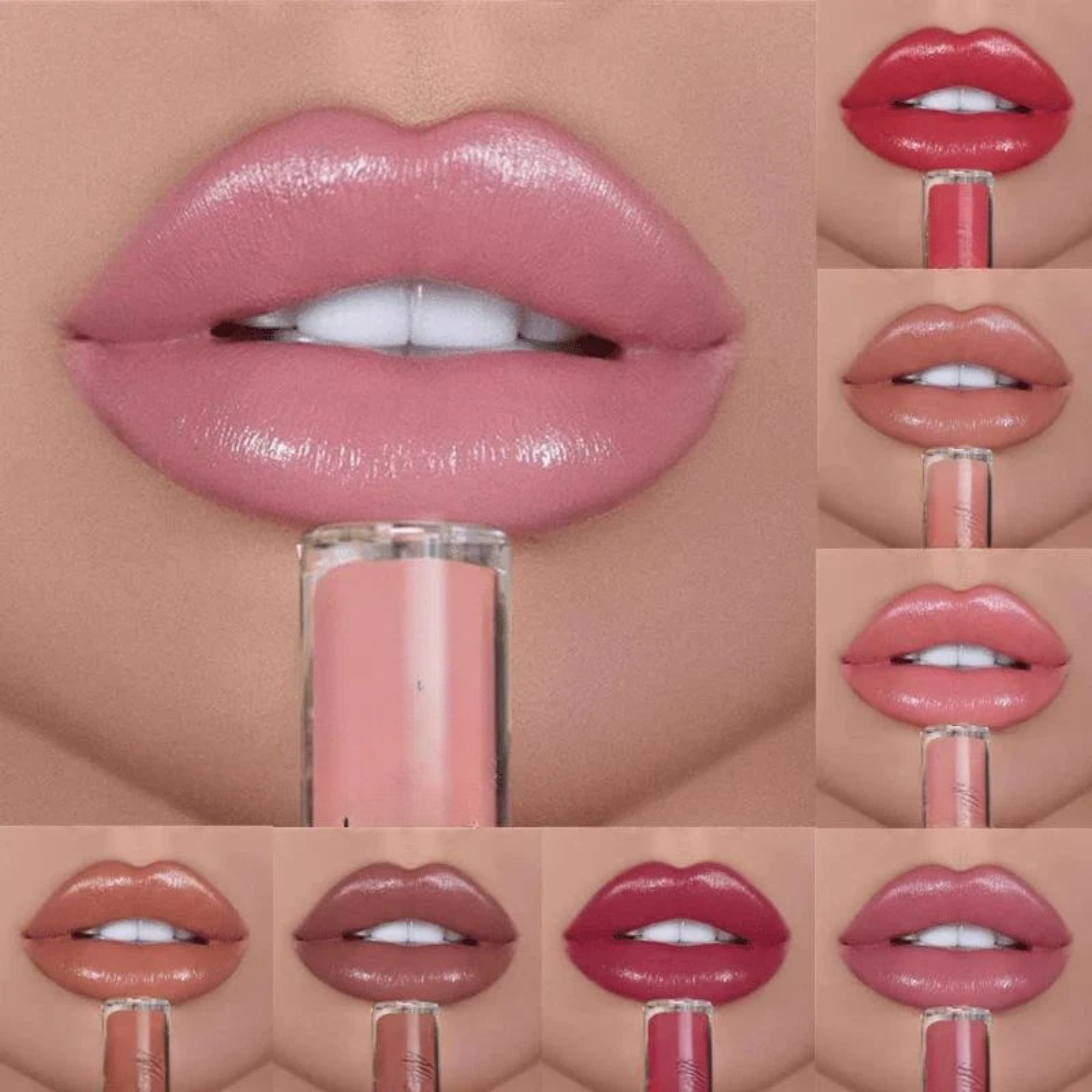 LuxeLips™ / Ultimate 12-Color Cream Lipstick Set - Color that Lasts All Day!