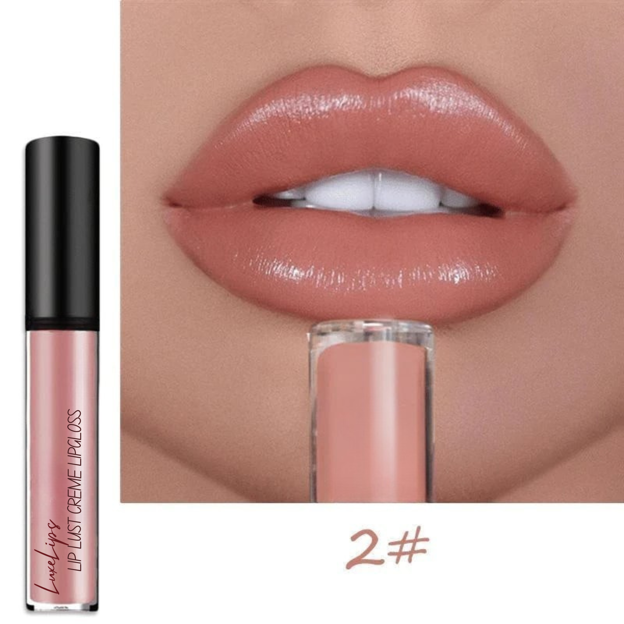LuxeLips™ / Ultimate 12-Color Cream Lipstick Set - Color that Lasts All Day!