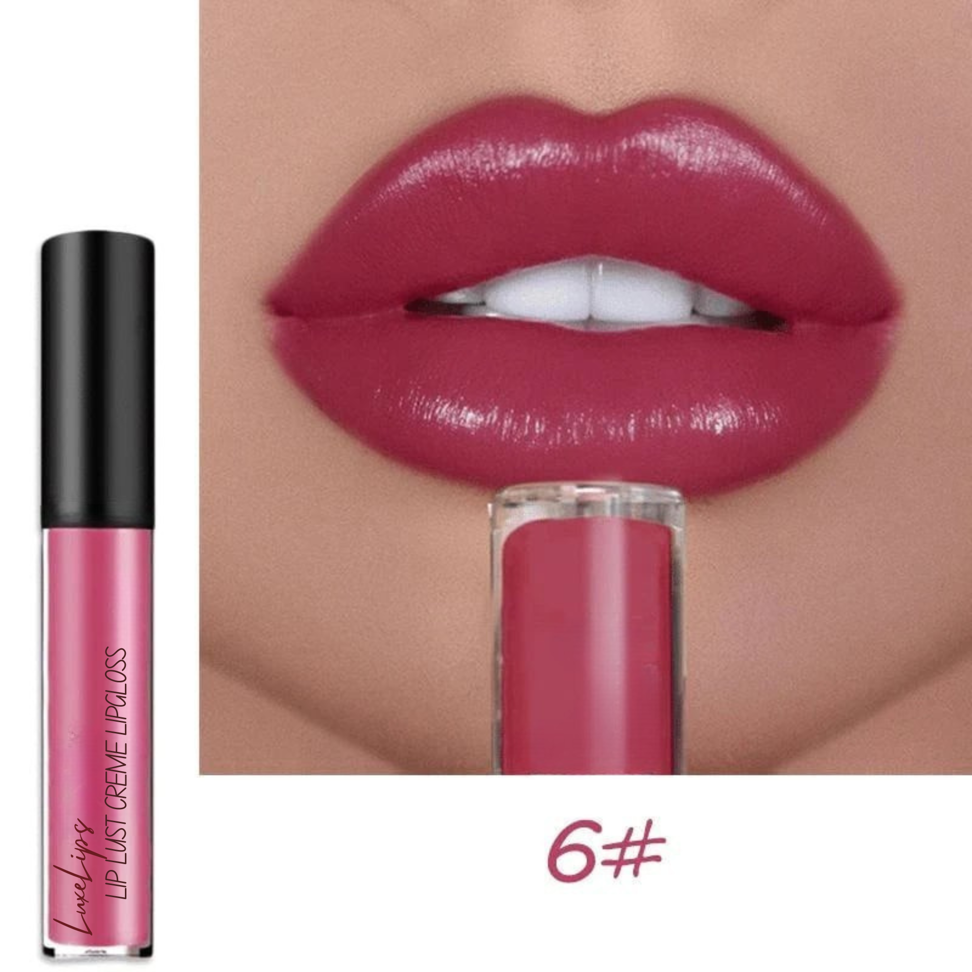 LuxeLips™ / Ultimate 12-Color Cream Lipstick Set - Color that Lasts All Day!