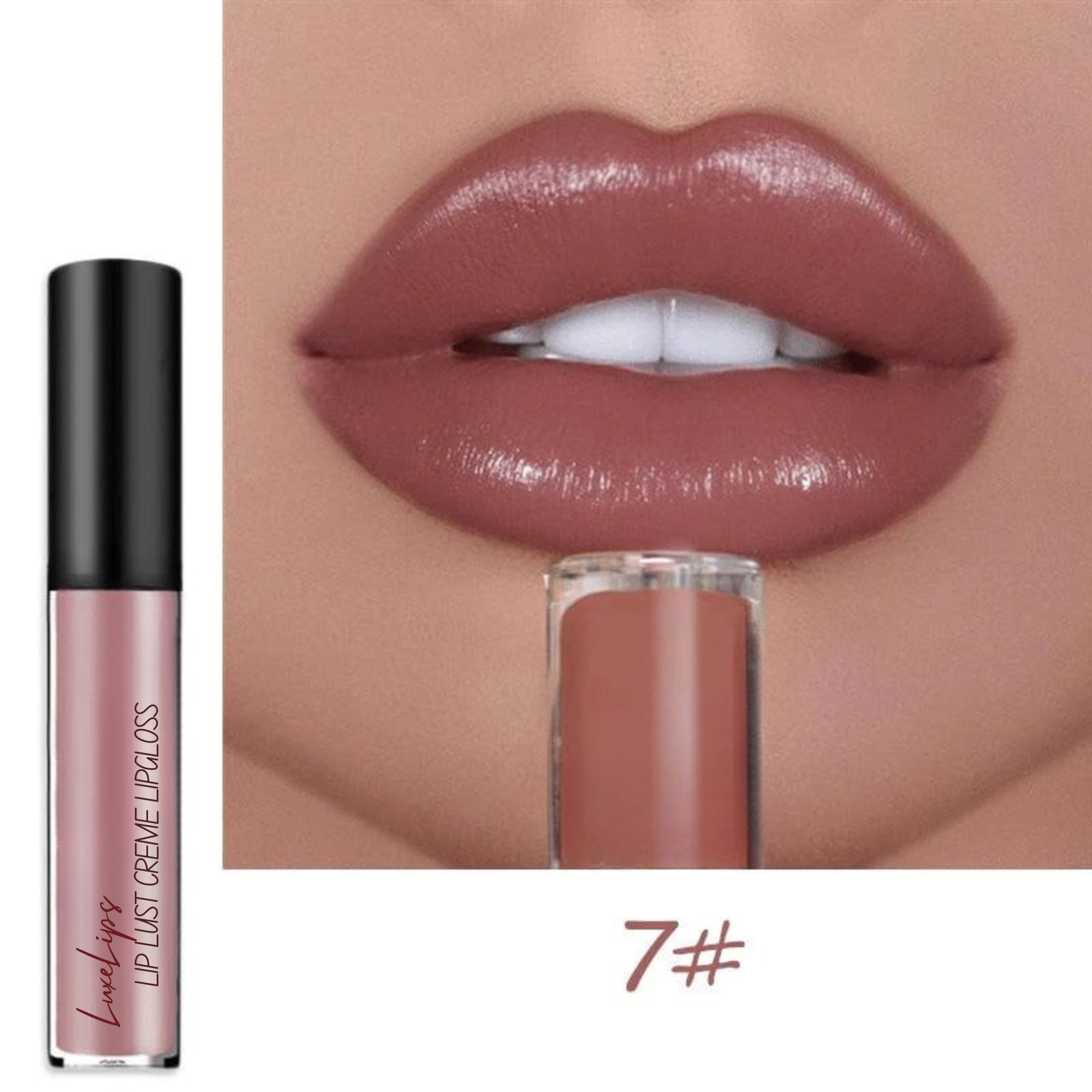 LuxeLips™ / Ultimate 12-Color Cream Lipstick Set - Color that Lasts All Day!