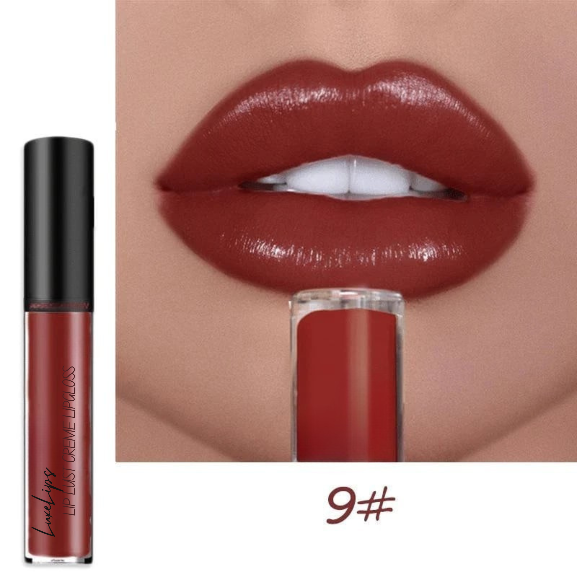 LuxeLips™ / Ultimate 12-Color Cream Lipstick Set - Color that Lasts All Day!