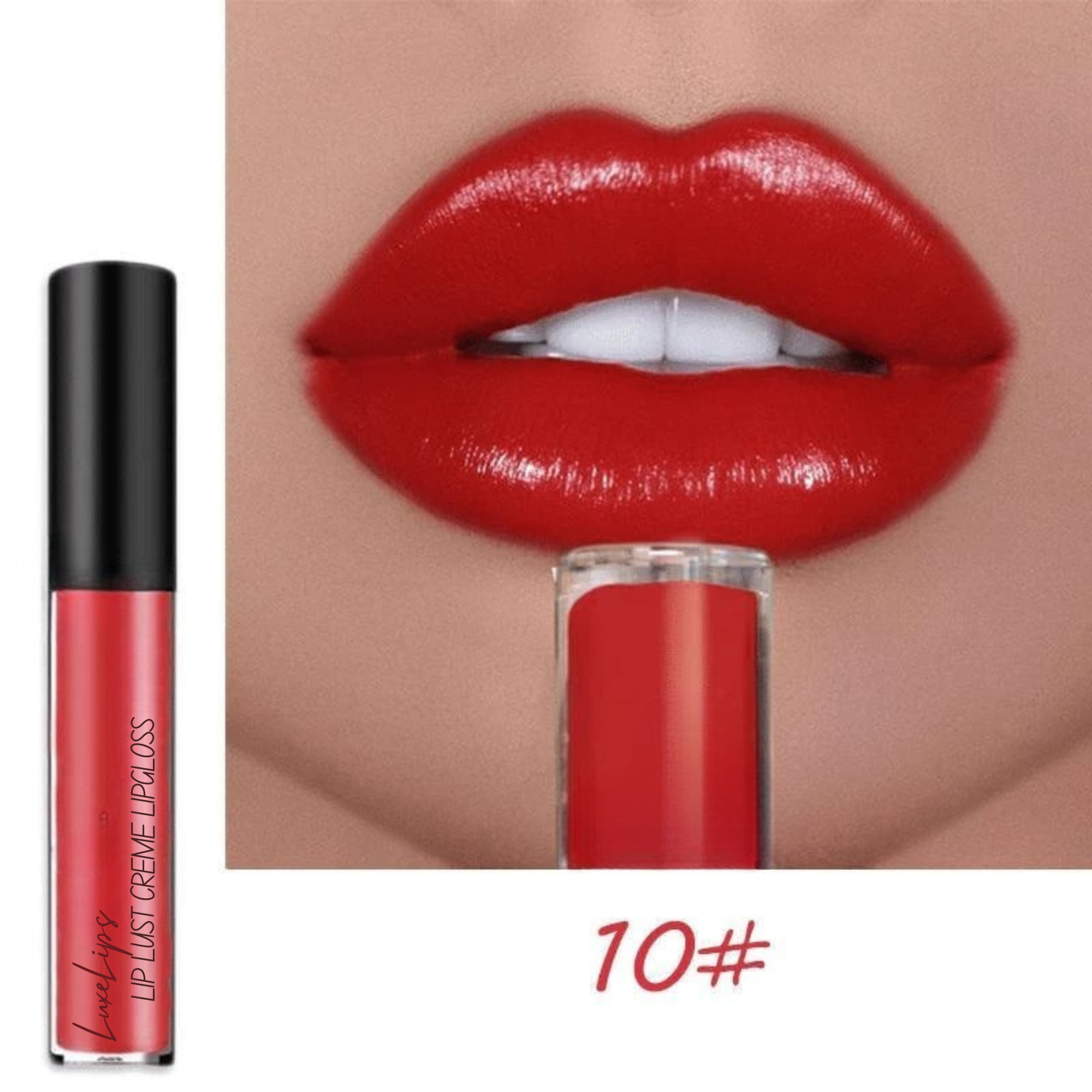 LuxeLips™ / Ultimate 12-Color Cream Lipstick Set - Color that Lasts All Day!