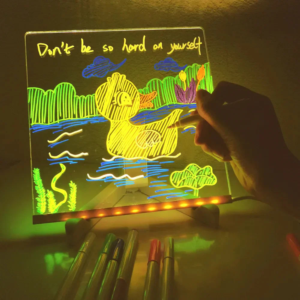 Luminous LED Drawing Board
