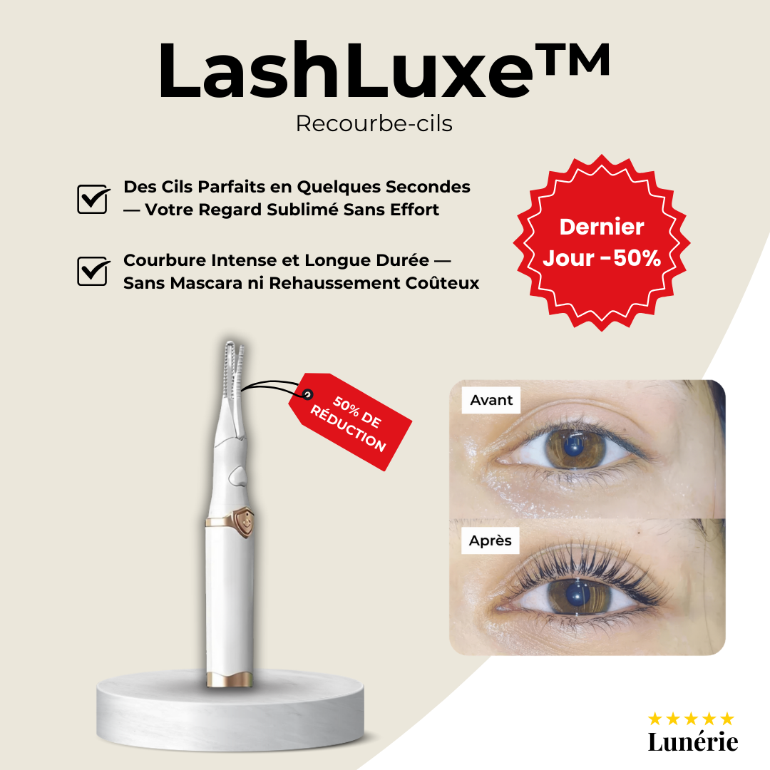 Last Day -50%🔥 | LashLuxe™ Eyelash Curler