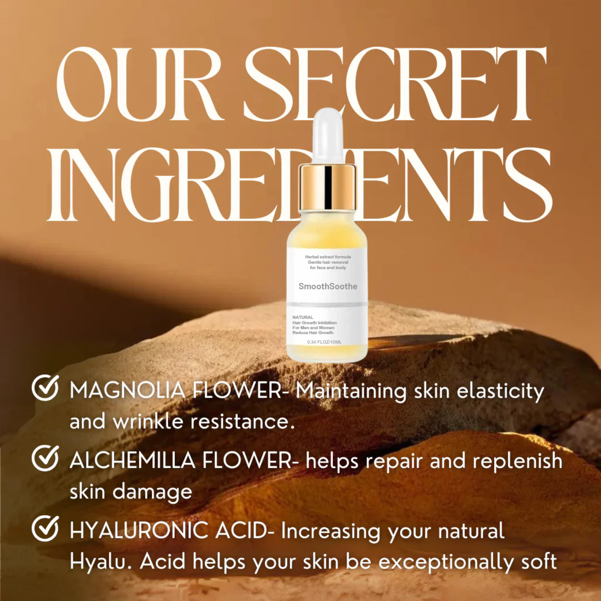 SmoothSoothe™ / Smooth Skin Hair Removal Serum