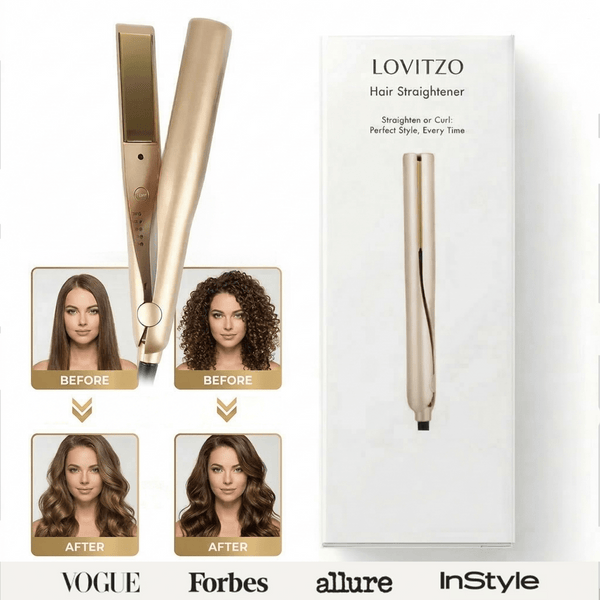 Piastra e arricciacapelli 2-in-1 | Stile con brillantezza, proteggi i tuoi capelli