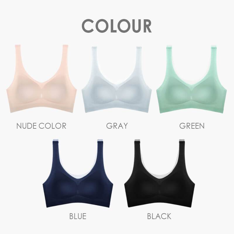 Ultra-Thin Ice Silk Seamless Bra | FrostSilk