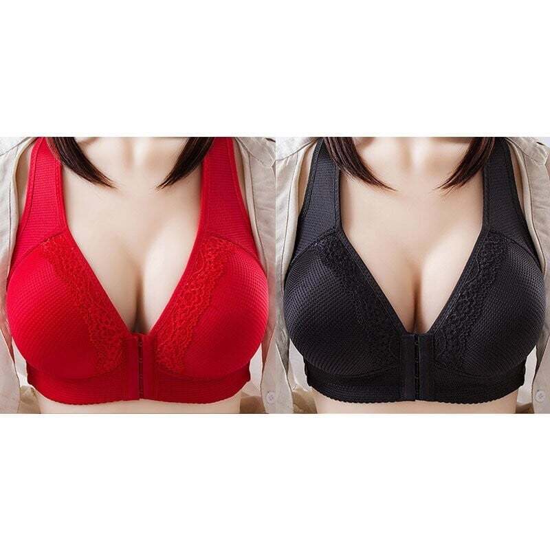 🔥Neuer Plus Size Sexy Push-Up-BH mit Frontverschluss🔥