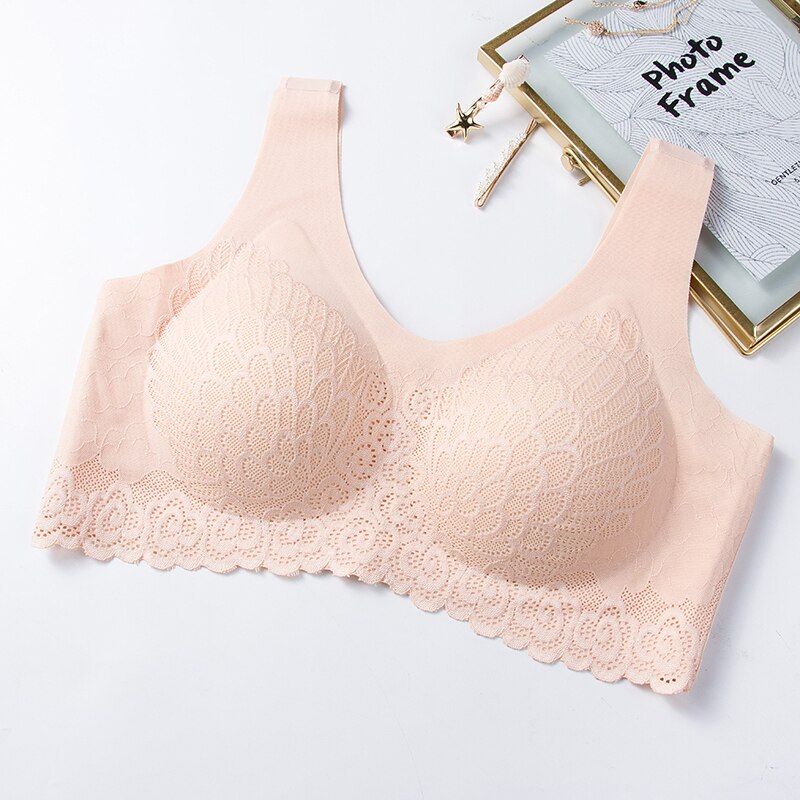 CurveLuxe - Wireless Seamless Latex Bra (Buy 1, Get 1 for FREE)