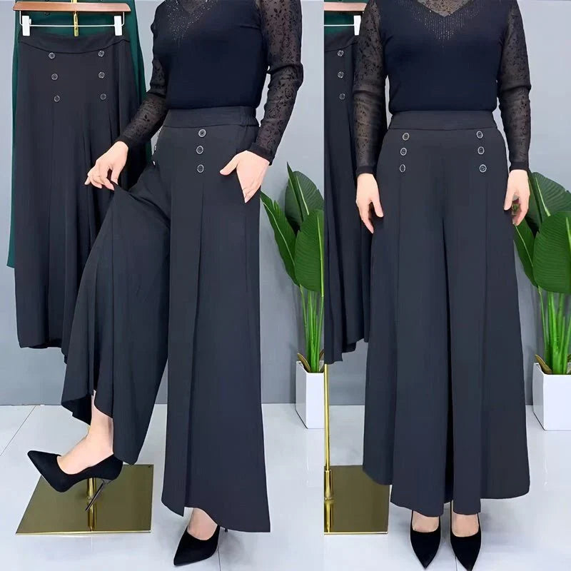 Velisse Elegante Hosen mit weitem Bein - Schmeichelt sofort Ihrer Figur