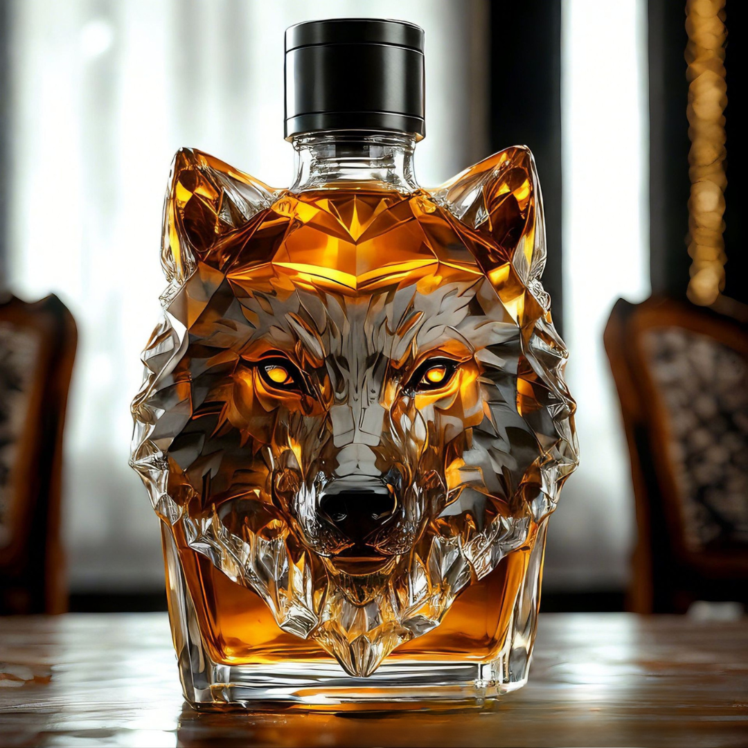 HowlCrown™ / Wolf Whiskey Bottle