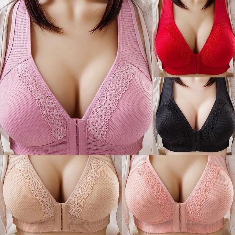 🔥Neuer Plus Size Sexy Push-Up-BH mit Frontverschluss🔥