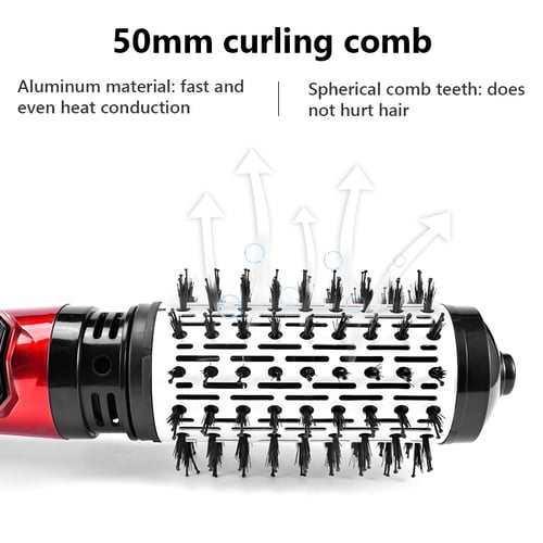 3 - in - 1 Rotating Hot Air - Hair Styler and Dryer | Style with shine, protect your hair - Lovitzo