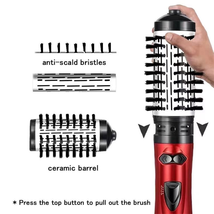 3 - in - 1 Rotating Hot Air - Hair Styler and Dryer | Style with shine, protect your hair - Lovitzo