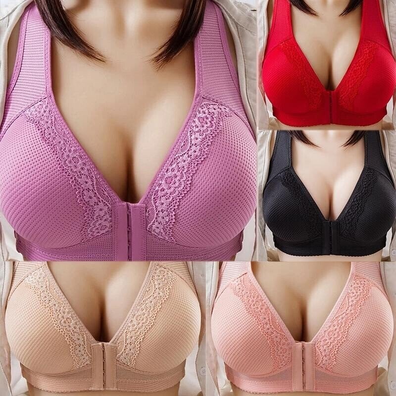 🔥Neuer Plus Size Sexy Push-Up-BH mit Frontverschluss🔥