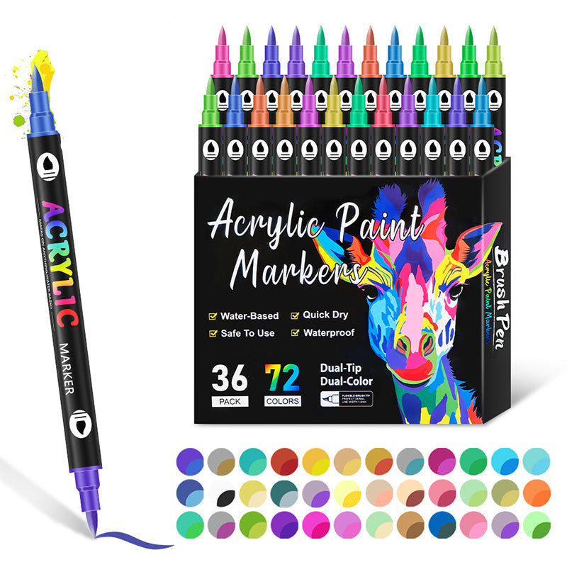 ColorCrafte™ / Acrylic Paint Pens for Vibrant Creations