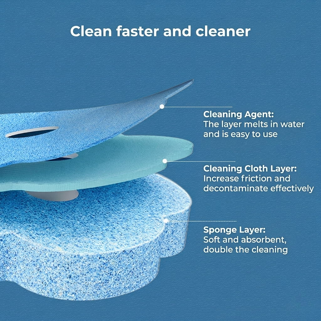 CleanPress – Sistema Desechable para Cepillo de Inodoro