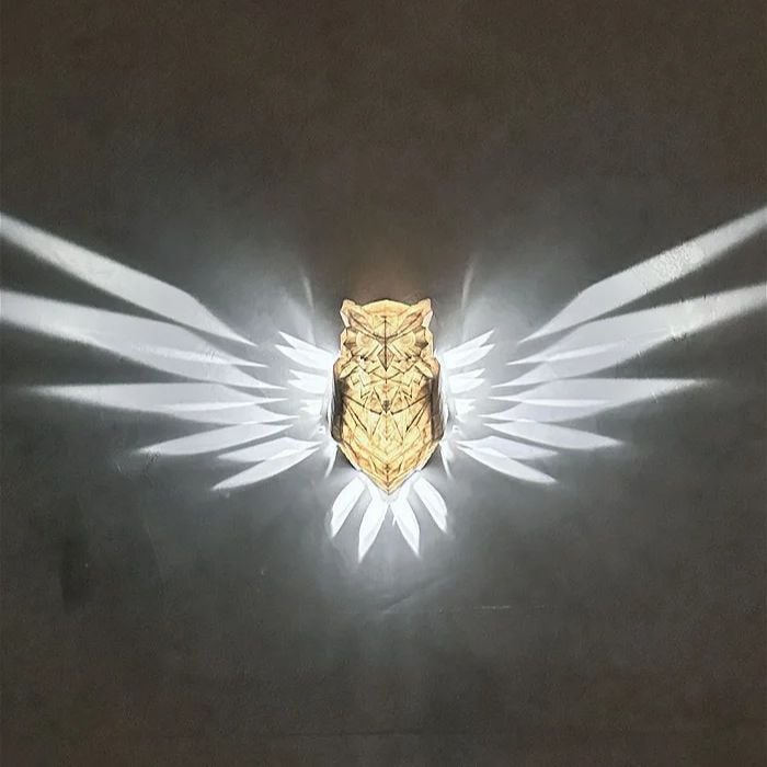 3D Animals LED Wall Light | Bald Eagle & Night Owl & Lion Head - Lovitzo