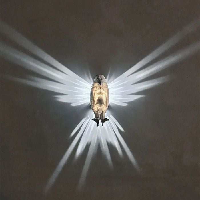 3D Animals LED Wall Light | Bald Eagle & Night Owl & Lion Head - Lovitzo