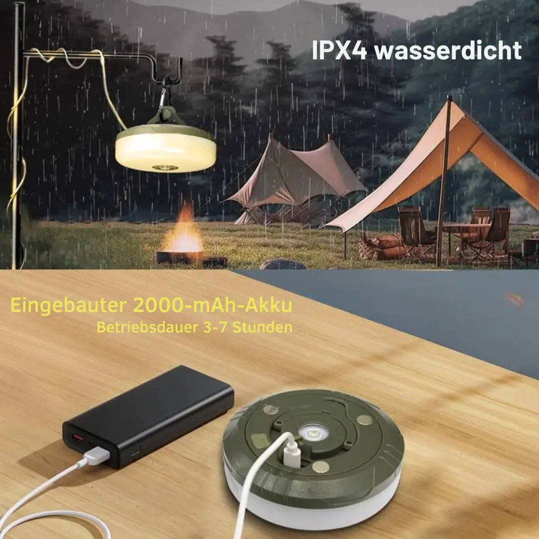 4 - in - 1 Multi - Function Camping Light – Light, Power & Comfort - Lovitzo