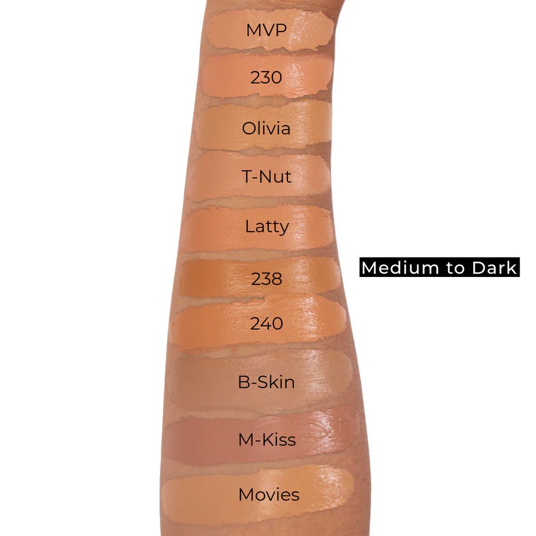 40 Shades - Premium Soft Matte Cream Concealer - Lovitzo