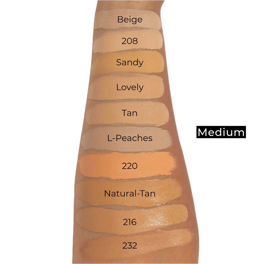 40 Shades - Premium Soft Matte Cream Concealer - Lovitzo