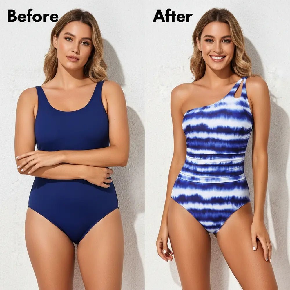 50% OFF LIMITED OFFER | Alouette - Figure Flattering + Free Sarong - Lovitzo