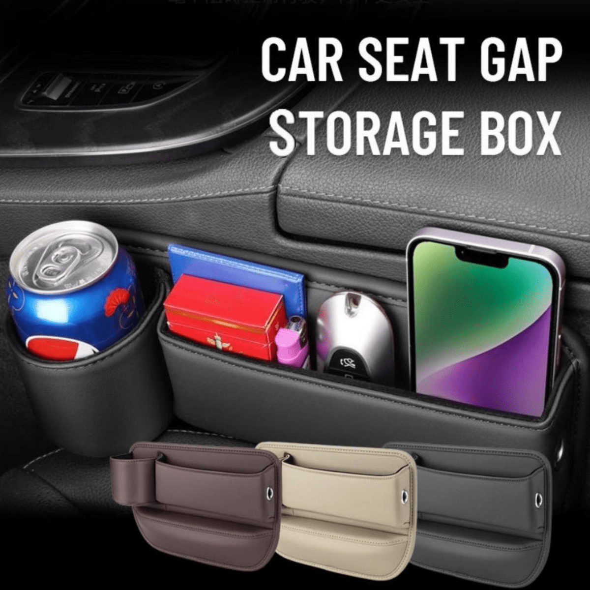 50% OFF LIMITED OFFER | GapMate - Car Seat Gap Storage Organizer - Lovitzo