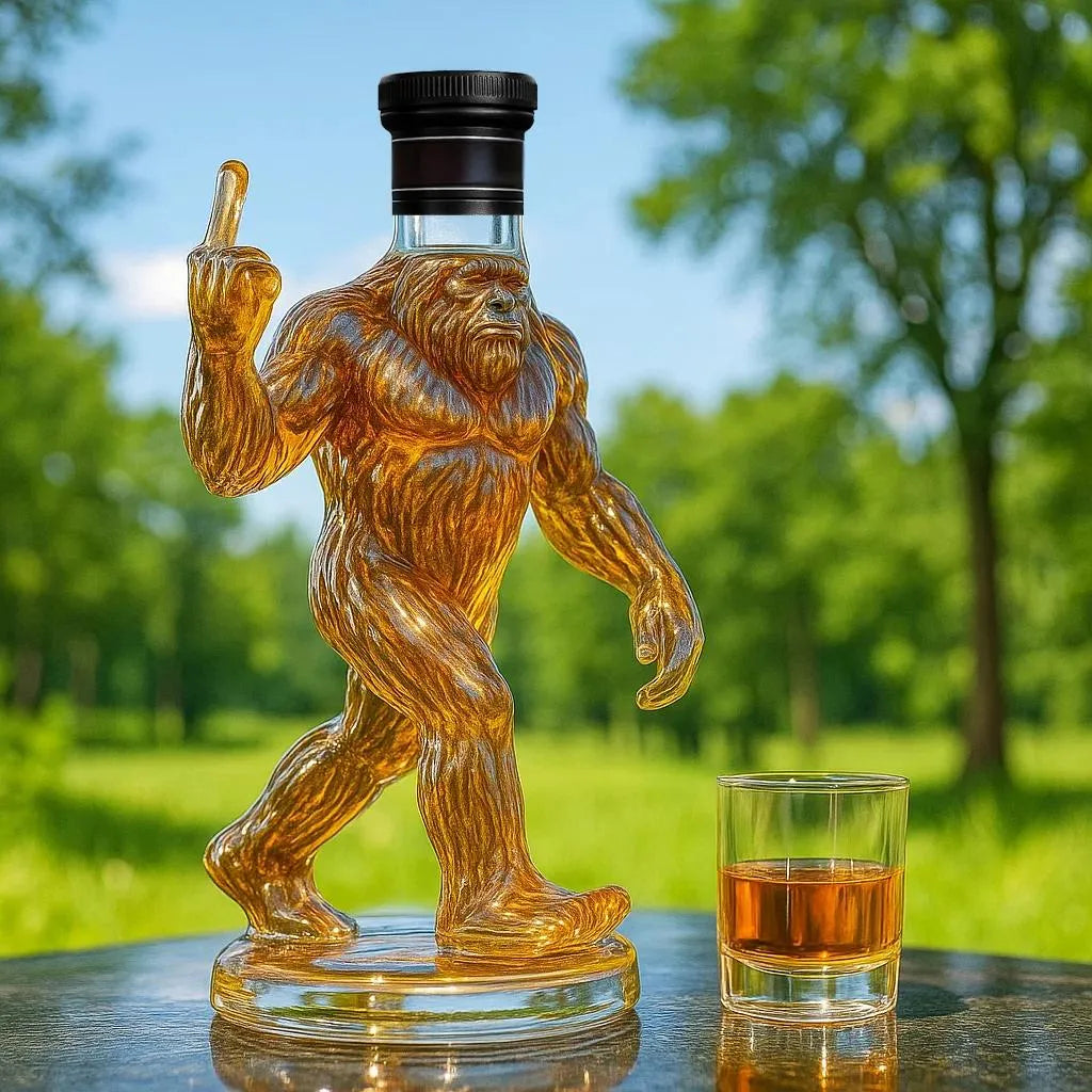 BigfootBottle™ / Funny Bigfoot Whiskey Bottle