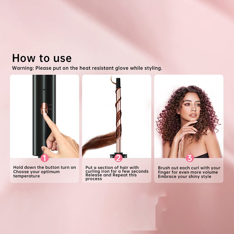 65% OFF LIMITED OFFER | SilkCurl | Gorgeous Curls with All-Day Smoothness - Lovitzo