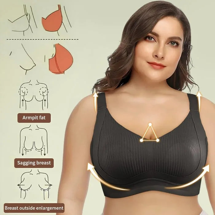 🔥 Super Firming Bra | Wire-Free Push-Up Bra | LiftFlex