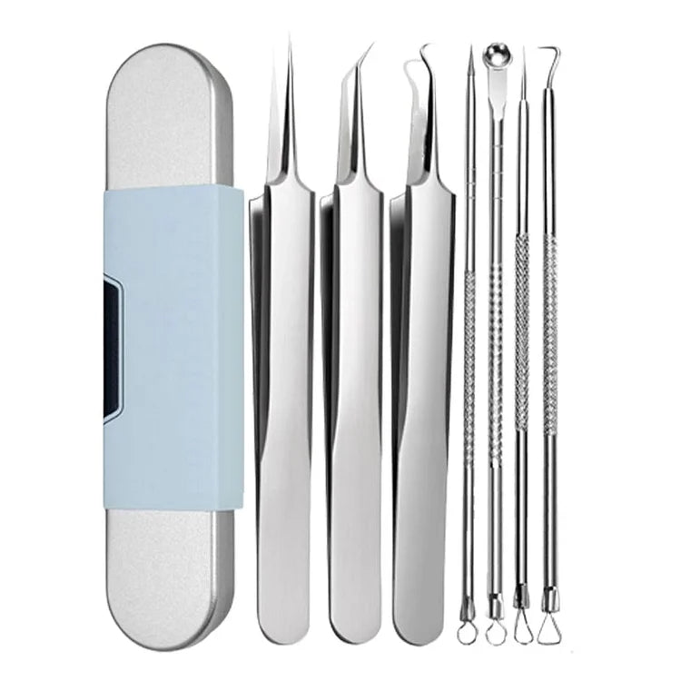 PoreCare Pro™ / Stainless Steel Blackhead Removal Tool Set