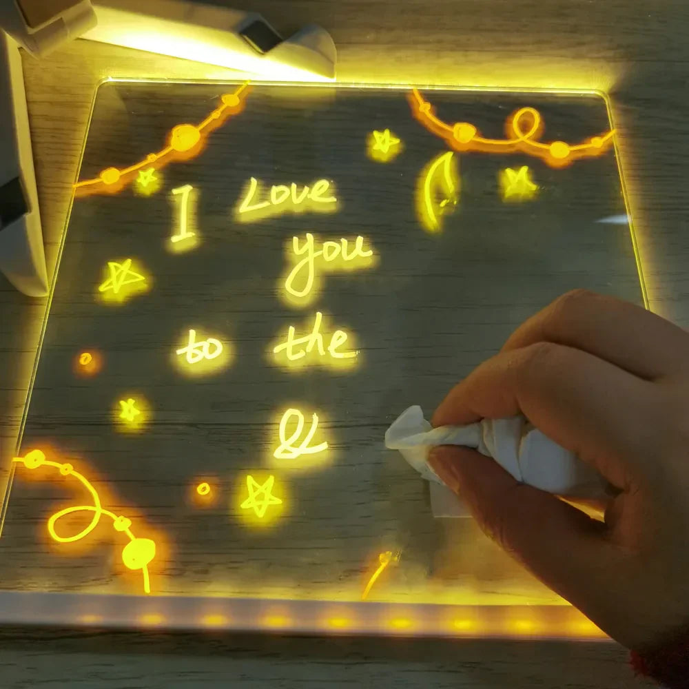 Luminous LED Drawing Board
