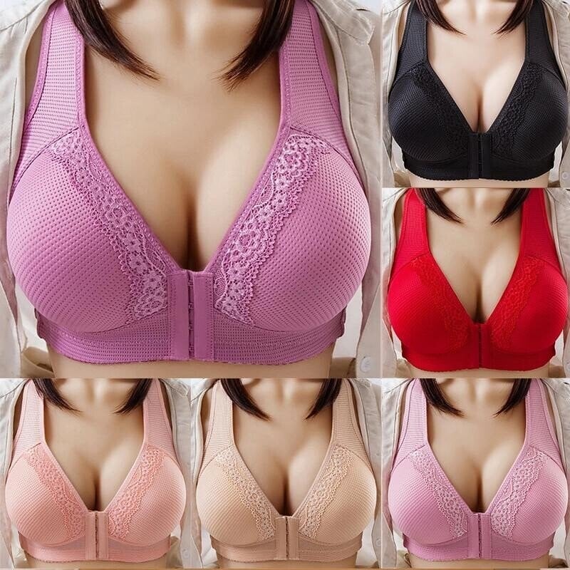 🔥Neuer Plus Size Sexy Push-Up-BH mit Frontverschluss🔥