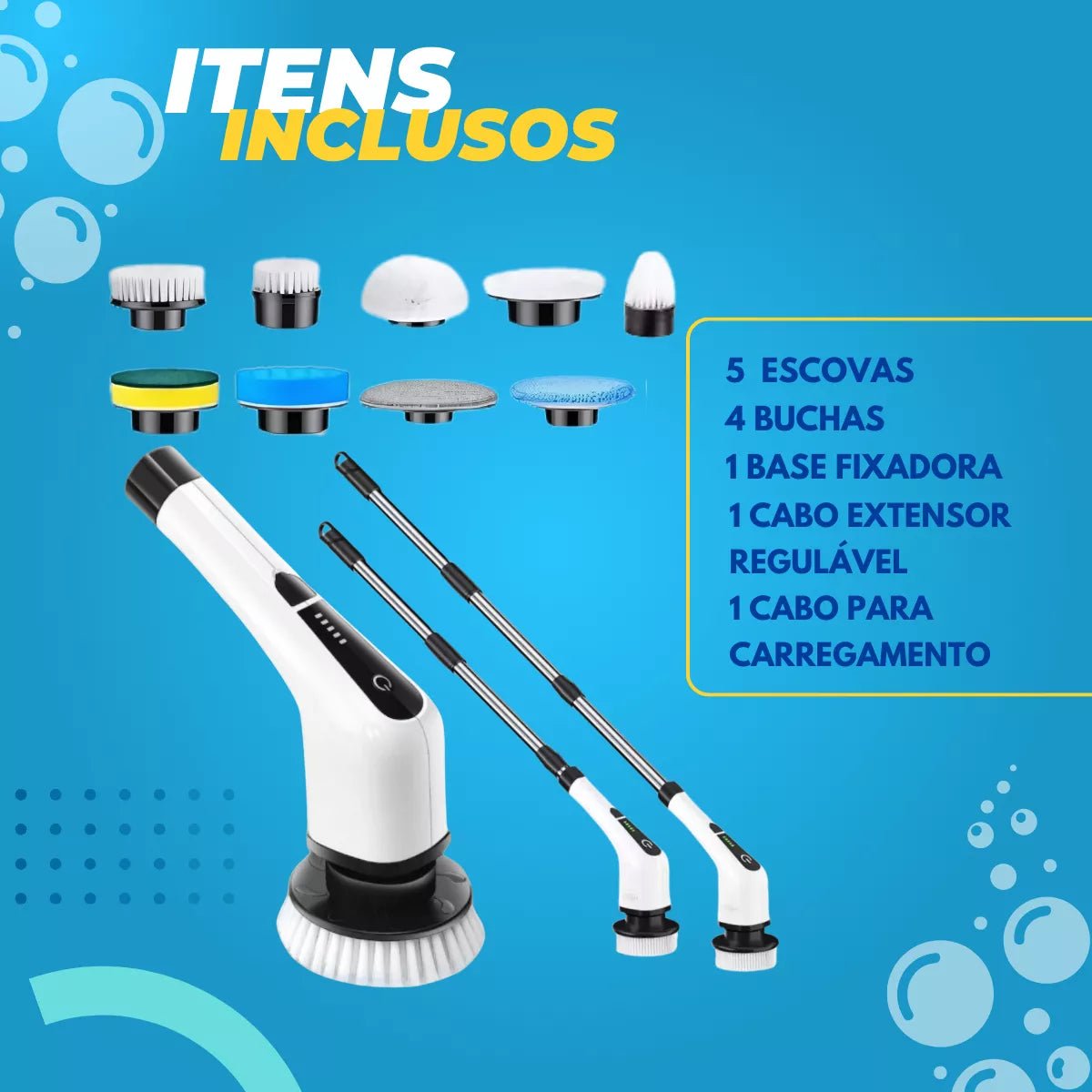 7 - in - 1 Electric Brush for Deep Cleaning – UltraClean© - Lovitzo