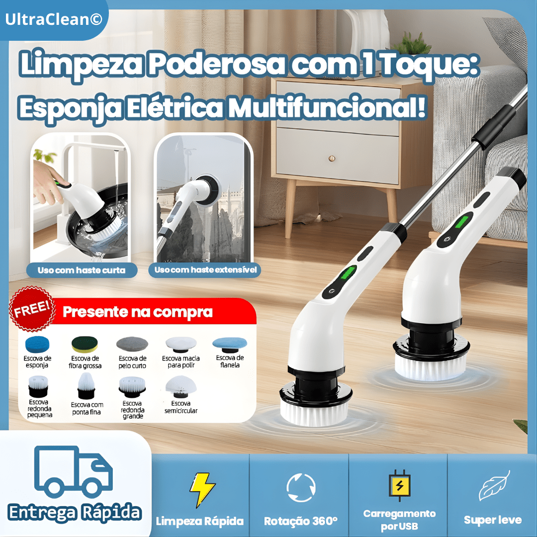 7 - in - 1 Electric Brush for Deep Cleaning – UltraClean© - Lovitzo