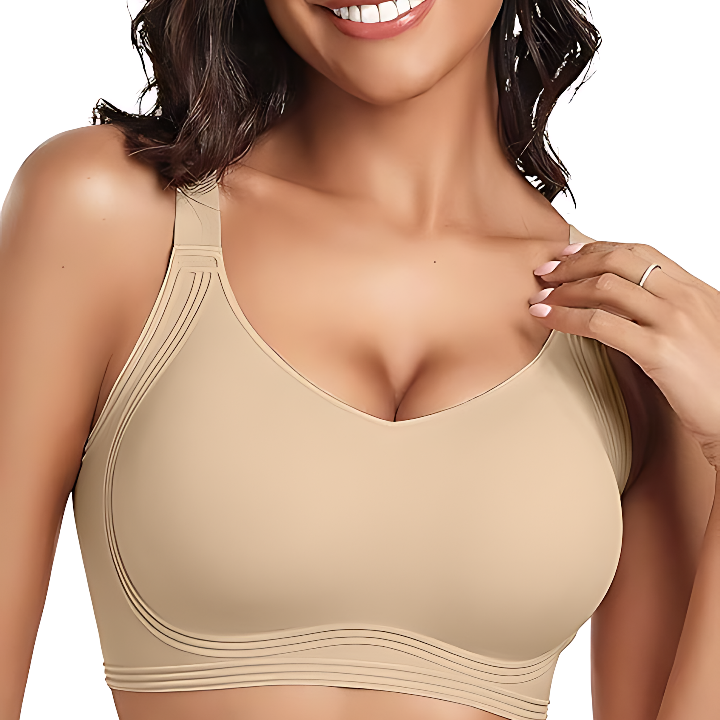 Reggiseno Push Up a Copertura Totale - Comfort per Tutto il Giorno, Sollevamento Senza Sforzo / Solvique