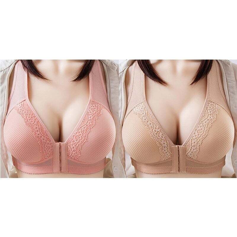 🔥Neuer Plus Size Sexy Push-Up-BH mit Frontverschluss🔥